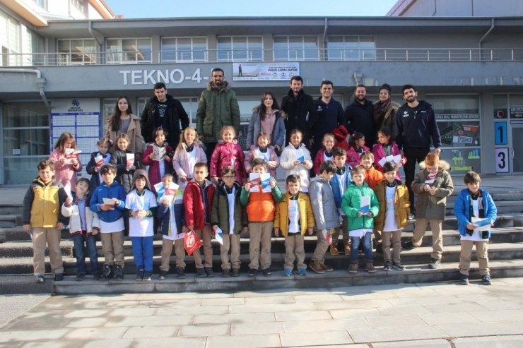 Çocuklar ‘Yarını Kodlayanlar’ Projesi İle Erciyes Teknopark’ta Buluştu