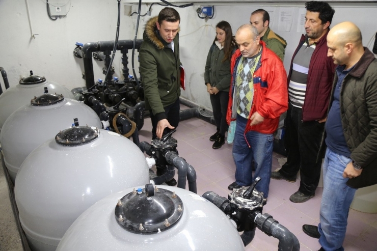 Havuz Suyu Operatörleri Ko-mek’te Yetişiyor