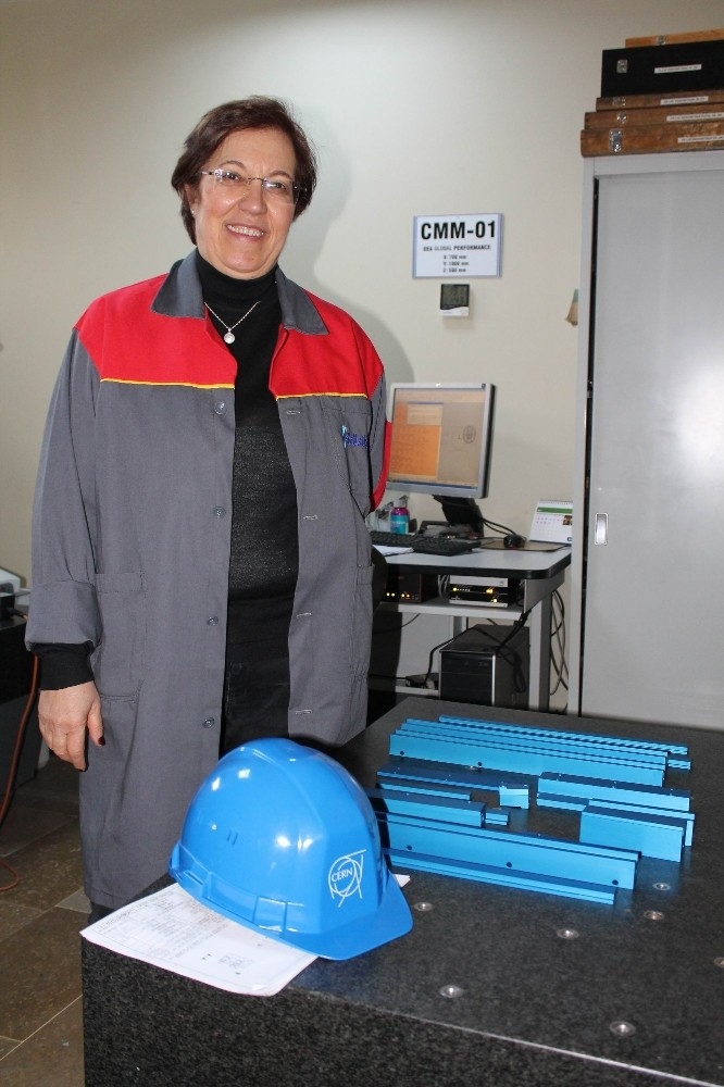 Kayserili Kadın Girişimci, 2023’e Kadar Cern’e Parça Üretecek