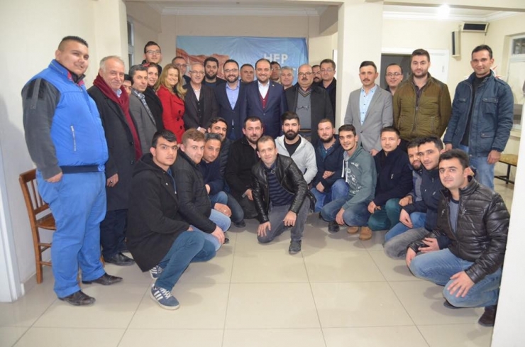 Ak Partili Vekillerden Yoğun İlçe Programı