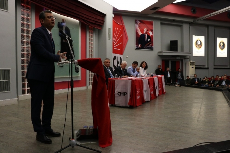 Chp Grup Başkanvekili Özel: "İnsan Hakları Açısından, Masumiyet Karinesi Açısından Düzenlemeye Chp Olarak Karşıyız"