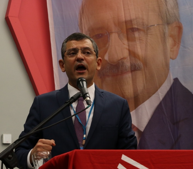 Chp Grup Başkanvekili Özel: "İnsan Hakları Açısından, Masumiyet Karinesi Açısından Düzenlemeye Chp Olarak Karşıyız"