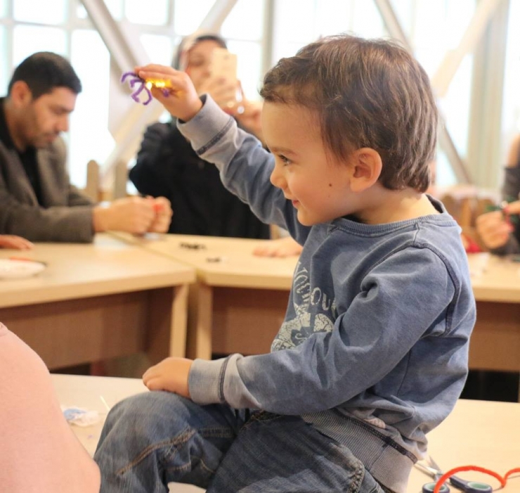 Çocuklarla Annelere Bilim Etkinliği