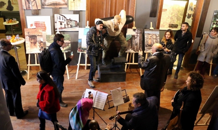 Tarihi Havran Evleri, Sergiyle Tanıtıldı