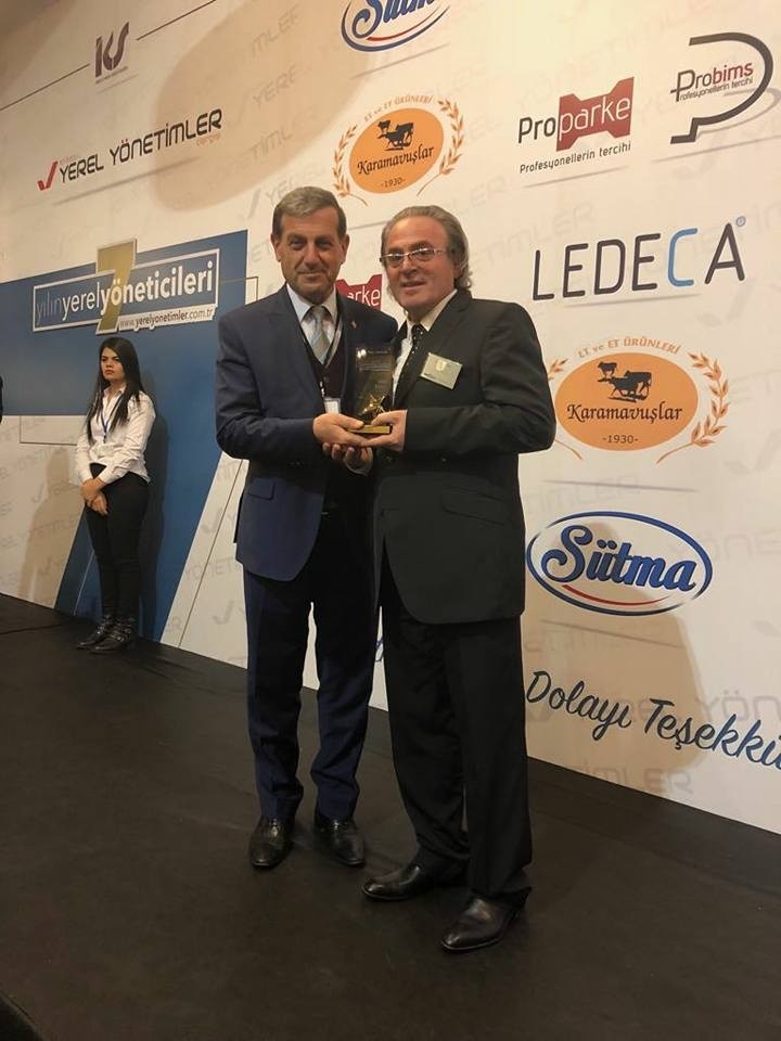 Başkan Özkan’a Kayseri’den Ödül