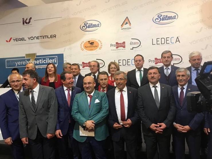 Başkan Özkan’a Kayseri’den Ödül