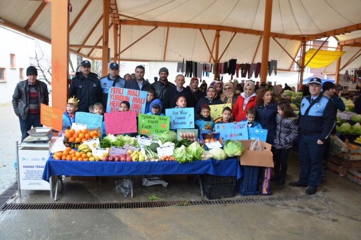 Öğrenciler, Yerli Malına Dikkat Çektiler
