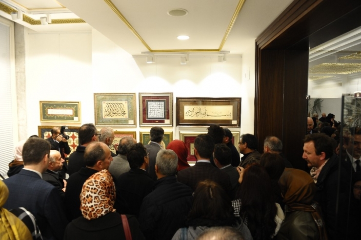 Hat Sanatı Eserleri Beğeniye Sunuldu