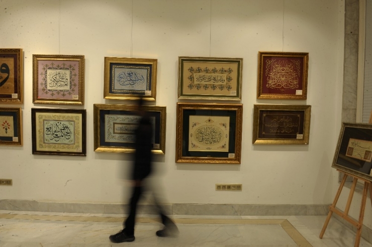 Hat Sanatı Eserleri Beğeniye Sunuldu