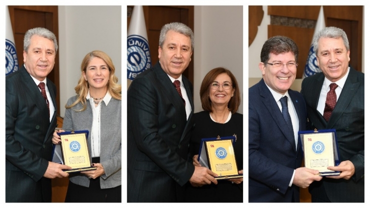 Ege’de Rektör Yardımcıları Törenle Uğurlandı