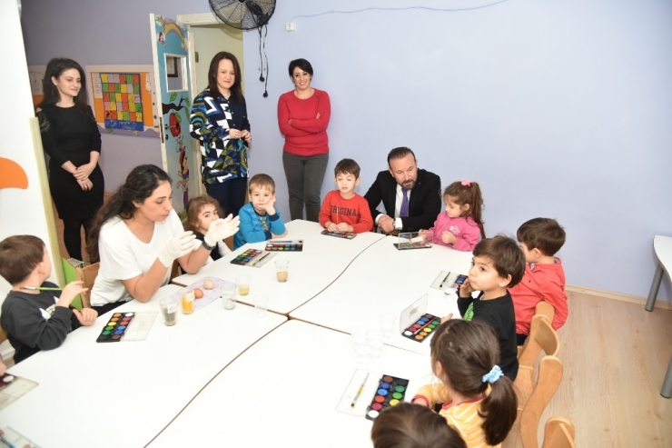 Başkan Doğan, Anaokolu Öğrencileri İle Enerji Doldu