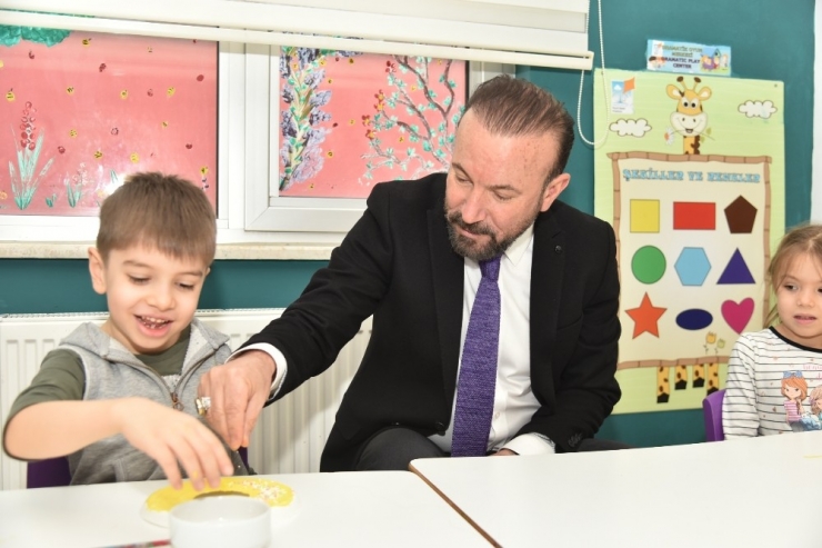 Başkan Doğan, Anaokolu Öğrencileri İle Enerji Doldu