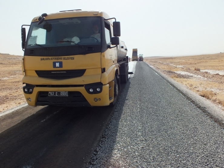 Şanlıurfa Kırsalına 1 Yılda Bin 700 Kilometre Asfalt Serimi Yapıldı