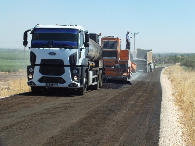 Şanlıurfa Kırsalına 1 Yılda Bin 700 Kilometre Asfalt Serimi Yapıldı