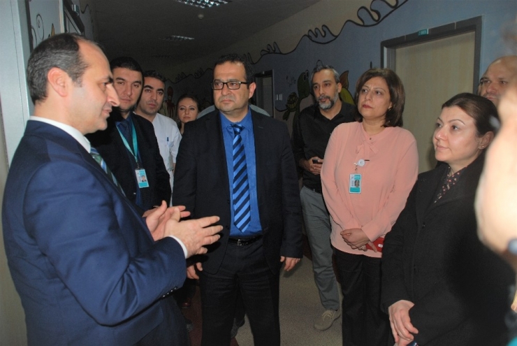 Gaziantep Sağlık Müdürü Hastaneleri İnceledi