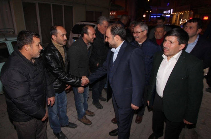 Ak Parti’li Vekillerden Saruhanlı Teşkilatına Ziyaret