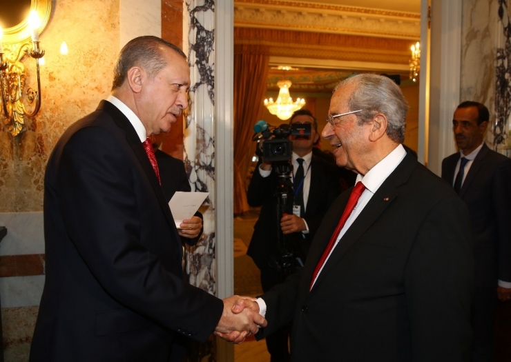 Cumhurbaşkanı Erdoğan, Tunus Meclis Başkanı Ennasır İle Görüştü