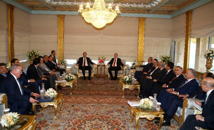 Cumhurbaşkanı Erdoğan, Tunus Başbakanı Şahid’i Kabul Etti