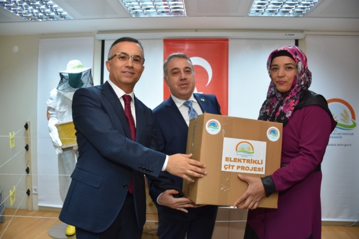 150 Çiftçiye “Elektroşoklu Çit” Dağıtıldı