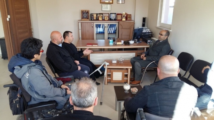 Vali Yardımcısı Karaman’dan Engelliler Koordinasyon Merkezine Ziyaret