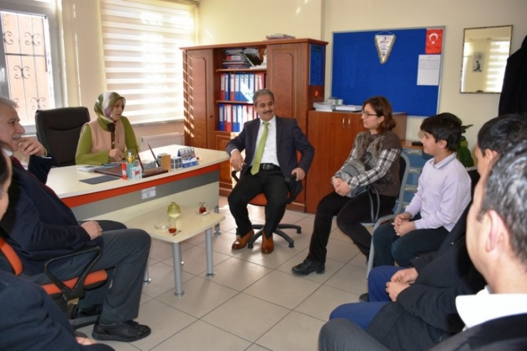 İl Milli Eğitim Müdürü Durmuş’un Bozüyük Temasları