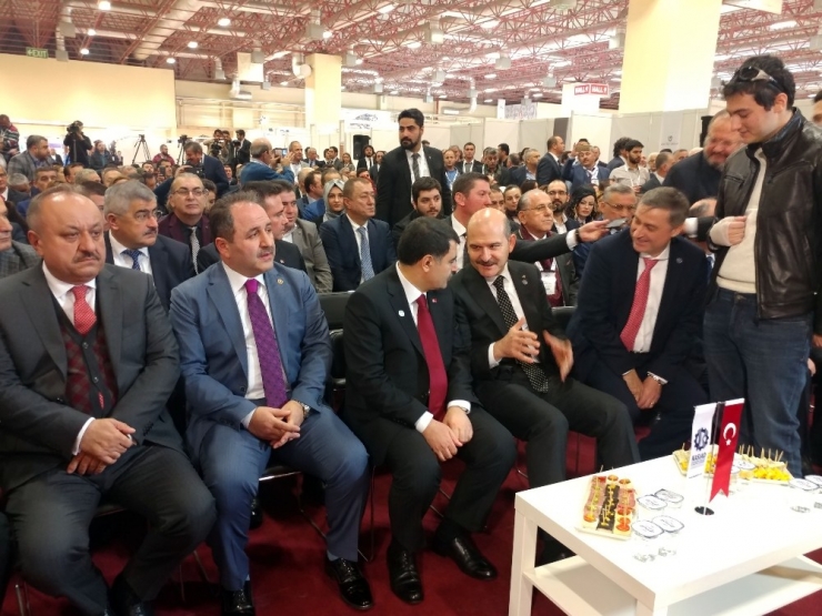 Kastamonu Sanayici Ve İş Dünyası Fuarı, İçişleri Bakanı Soylu’nun Da Katıldığı Törenle Kapılarını Açtı