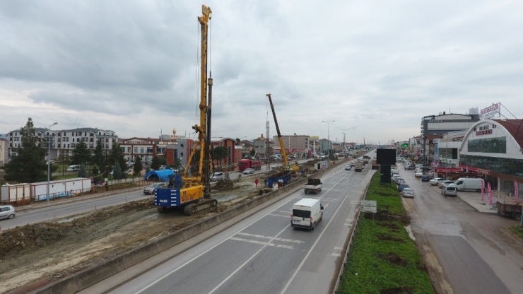 Köseköy Kavşağı Çalışmaları Sürüyor