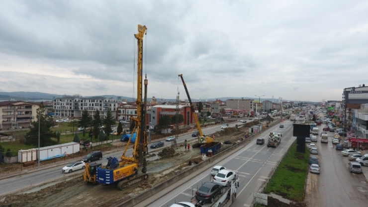 Köseköy Kavşağı Çalışmaları Sürüyor