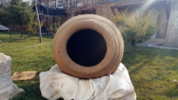 2 Bin Yıllık Küp Arkeoloji Müzesi’nde Sergilenmeye Başlandı