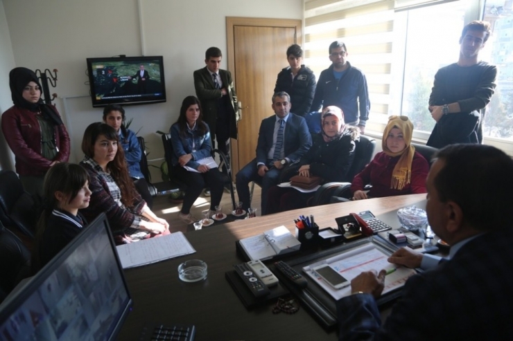 Öğrenci Meclisi Başkanından Silopi Belediyesine Ziyaret