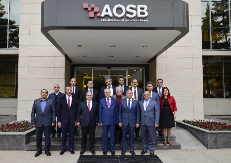Aosb, Vakıfbank Üst Yöneticilerini Ağırladı