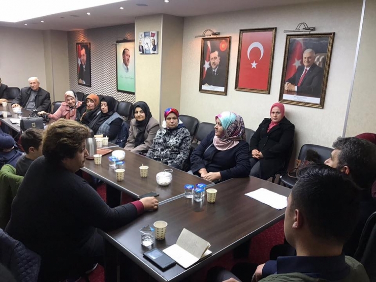 Ak Parti Gazipaşa Mahallesi Danışma Meclisi Toplantısı Yapıldı