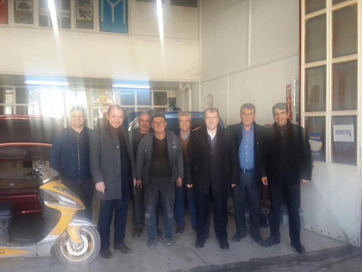 Ak Parti Merkez İlçe Teşkilatı’ndan Ziyaretler