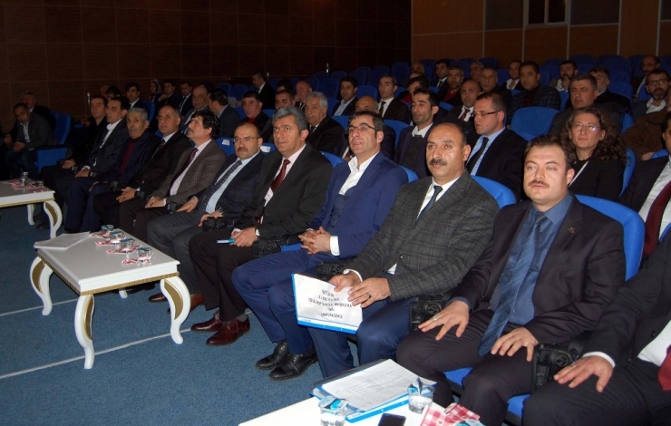 Bitlis’te ‘Ekonomi Ve Kalkınma’ Toplantısı