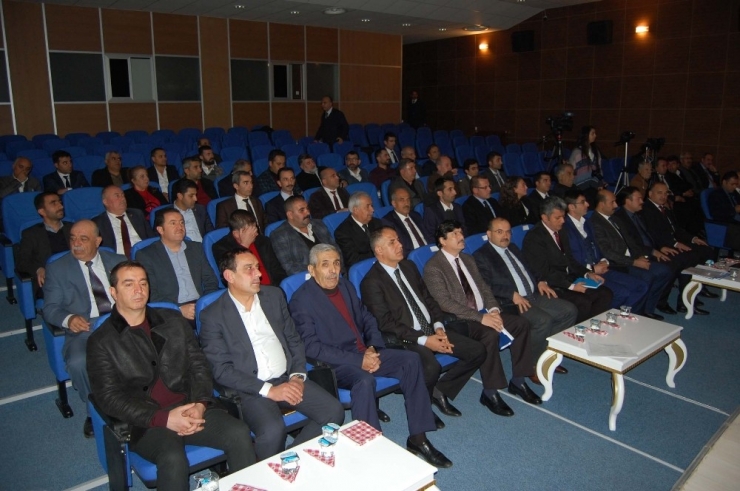 Bitlis’te ‘Ekonomi Ve Kalkınma’ Toplantısı