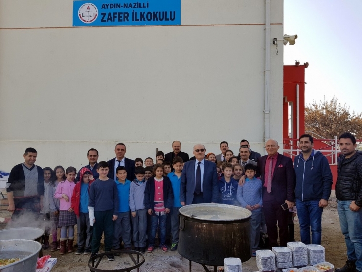 Keşkek Geleneğini Okullarında Yaşatıyorlar