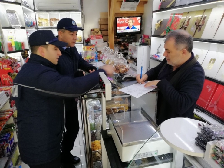 Zabıta Müdürlüğü’nden Yılbaşı Denetimi