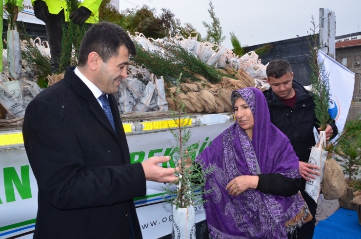 Balıkesir Orman Bölge Müdürlüğü Ücretsiz Fidan Dağıttı