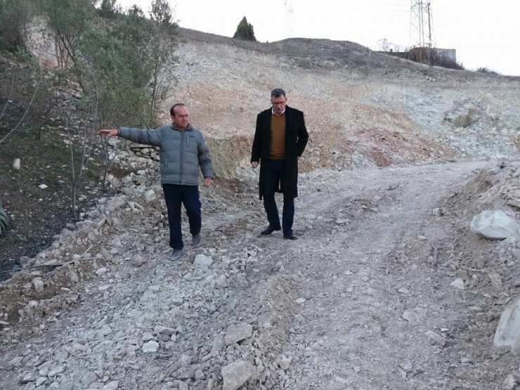 Başkan Duymuş Hafriyat Çalışmalarını İnceledi