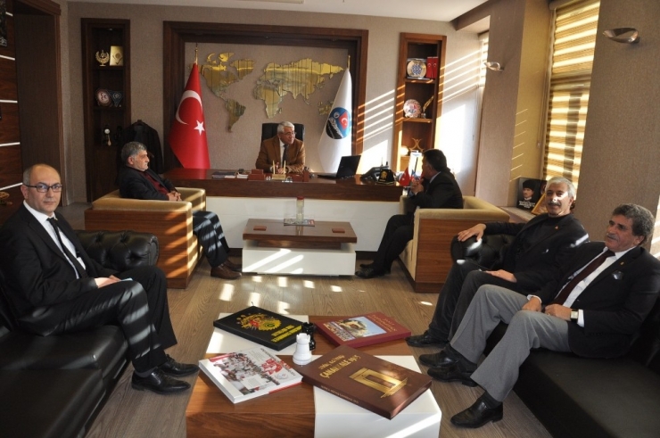 Başkan Karaçanta, Esnaf Odaları Başkanlarıyla Bir Araya Geldi