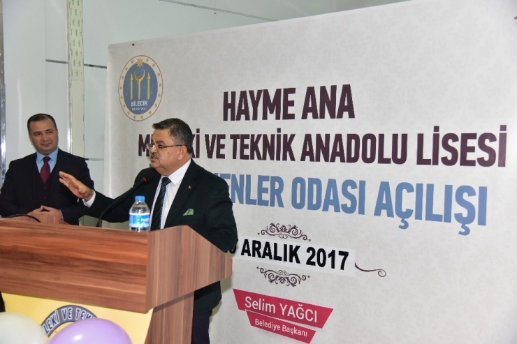 Hayme Ana Mesleki Ve Teknik Anadolu Lisesi Öğretmenler Odası Açılışı Gerçekleştirildi