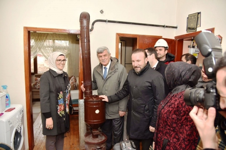 Akmeşe’de Doğalgaz Sevinci