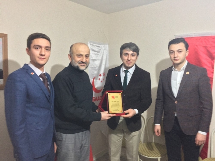 Saadet Partisi Bilecik Gençlik Kolları’nda Devir Teslim Töreni Yapıldı