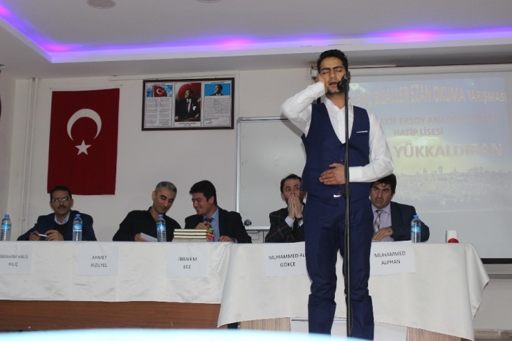 Siverek’te Ezan Okuma Yarışması