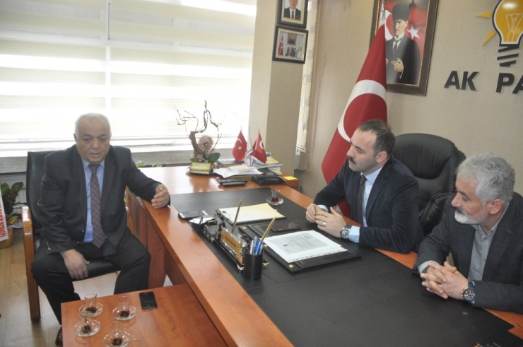 Sarıoğlu’ndan Çağlayan’a Ziyaret