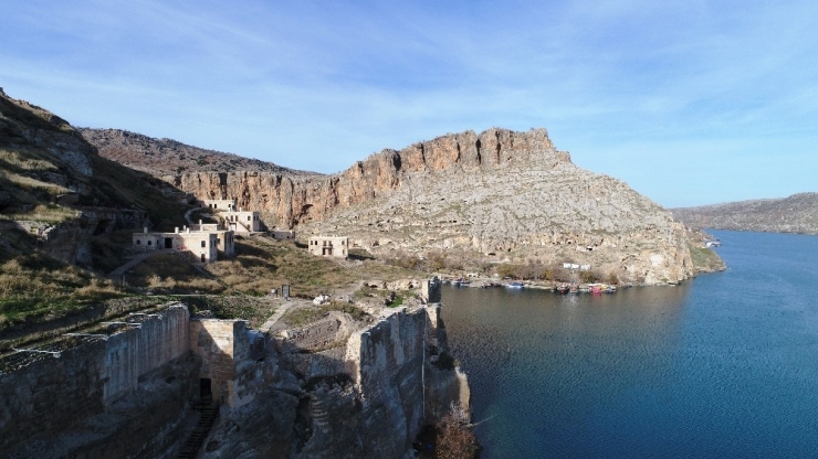 Fırat’in İncisi Rumkale Havadan Görüntülendi