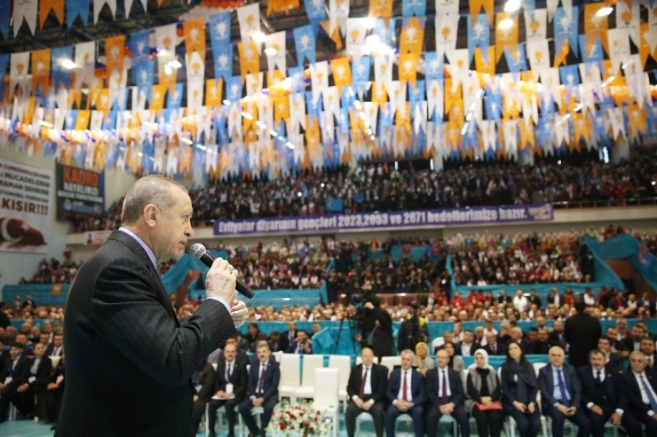 Cumhurbaşkanı Erdoğan, “Artık Sözün Bittiği Yerdeyiz. Bundan Sonra Sadece İcraata Ve Uygulamaya Bakacağız”