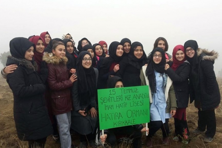 İsimleri Hatıra Ormanında Yaşayacak