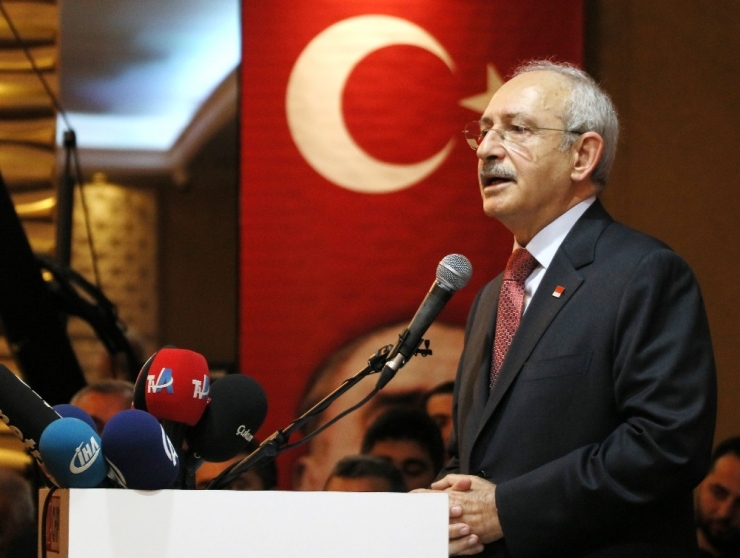 Kılıçdaroğlu: "’Ben Ne Olacağım’ Diyen Derhal Chp’den İstifa Etsin"