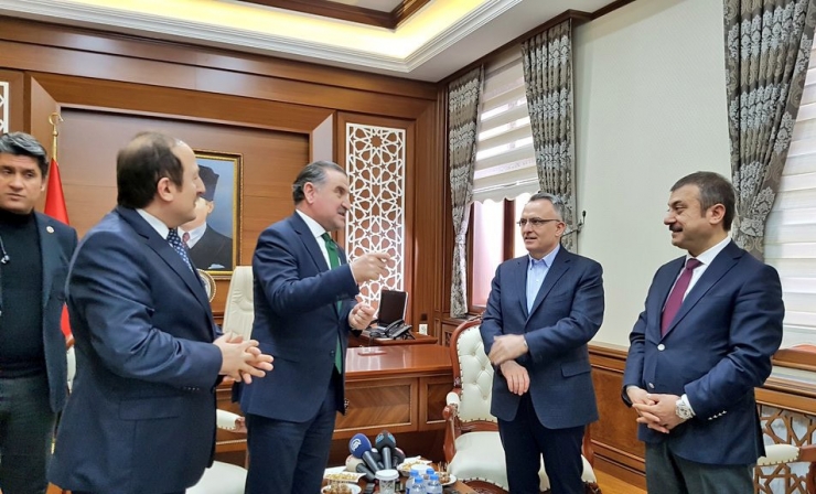 Bakan Naci Ağbal Ve Osman Aşkın Bak Bayburt’ta